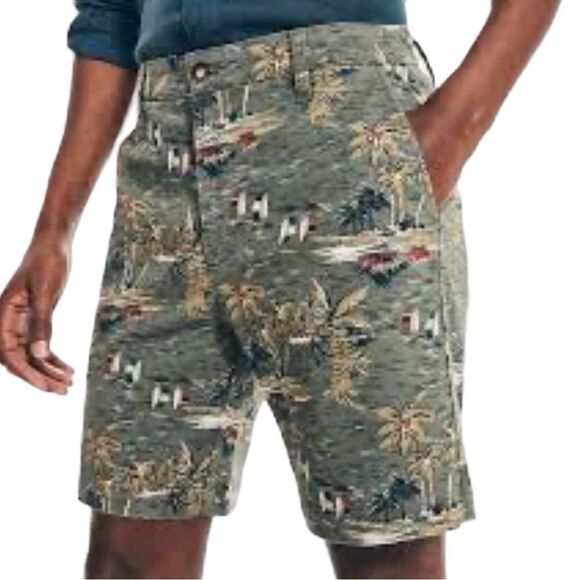 Nautica Island Print Shorts Size 34 - Picture 1 of 8